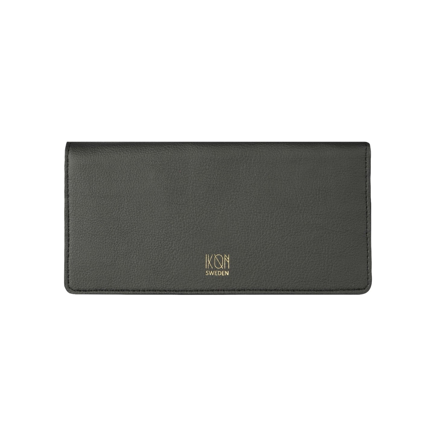 Cactus Leather Slim Wallet - Black